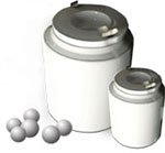 Shimpo Porcelain Ball Mill Jar