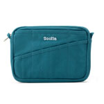 SOOLLA POUCH AQUAMARINE 20 POCKET CANVAS POUCH