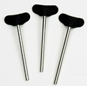 Giffin Grip 4" Rods with Molded Hands (set of 3)
