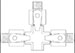 Three Brush Outlet Manifold