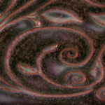 Amaco O-57 Mottled Burgundy