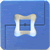 Hollow Square Scallop Dies Medium