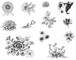 Mayco DSS-0138 Designer Silkscreen Flowers 2