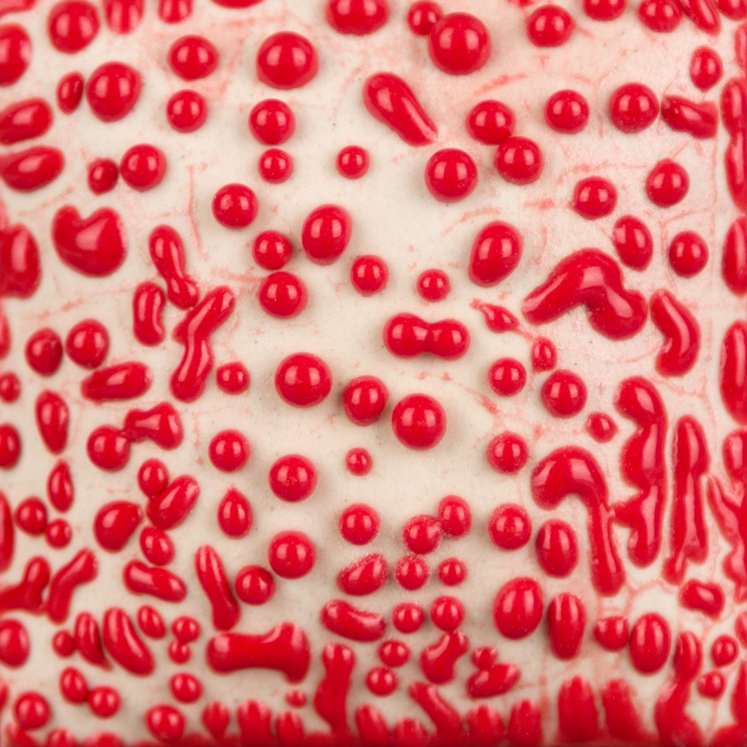 Mayco SW443 Red Bead 3 coats