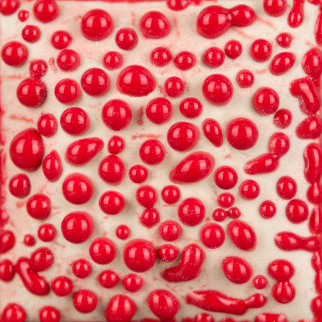 Mayco SW443 Red Bead 5 coats