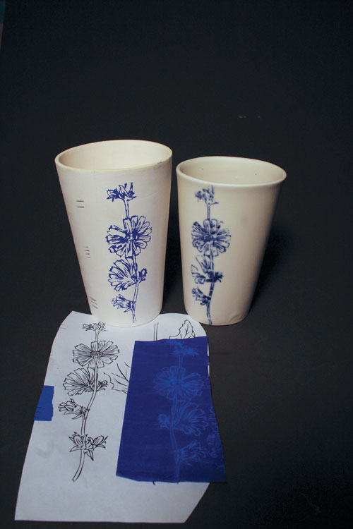 How to Create an Underglaze Transfer using a Photocopy , Our