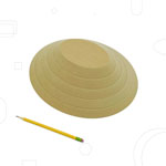 GR Pottery Forms Oval Stack Pack 5 piece