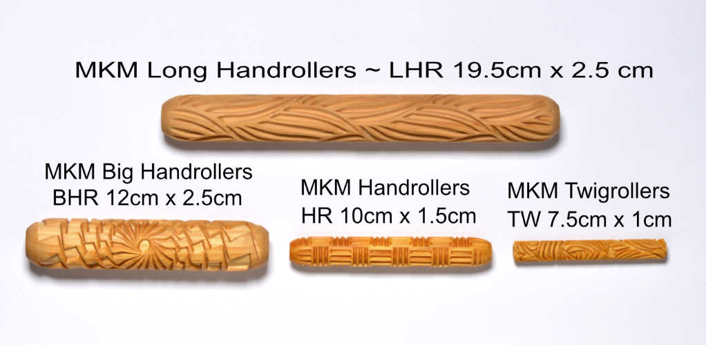 MKM HAND ROLLERS4CLAY HR 09 CURLICUE MKM HAND ROLLERS4CLAY HR 09 CURLICUE