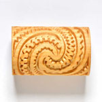 MKM-RL-022 Large Handle Roller – Maori Spirals 2