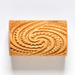 MKM-RL-023 Large Handle Roller – Maori Spirals