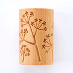 MKM-RL-042 Large Handle Roller – Prairie Flowers