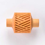 MKM RM-057 Medium Handle Roller – Slanted Crosshatch