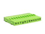XIEM TOOLS ATTACHABLE LETTERS STAMP SET 12 PCS LOWERCASE